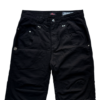 Calça Hard Jeans Santo Samael  Black (zipped Jorts)