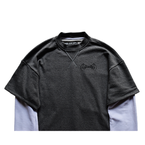 Moletom Hard Jeans Santo Crewneck Double Sleeve Prisoner