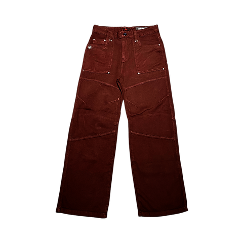 Calça Hard Jeans Santo Straight Rebel Stoned Brown