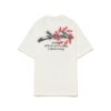 Camiseta Barra Crew Barra Ateliê Estêncil Off White