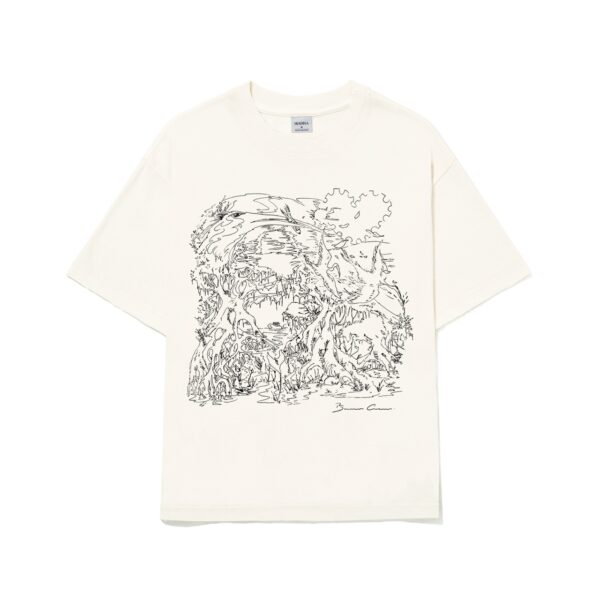 Camiseta Barra Crew Manguezal 2.0 Off White