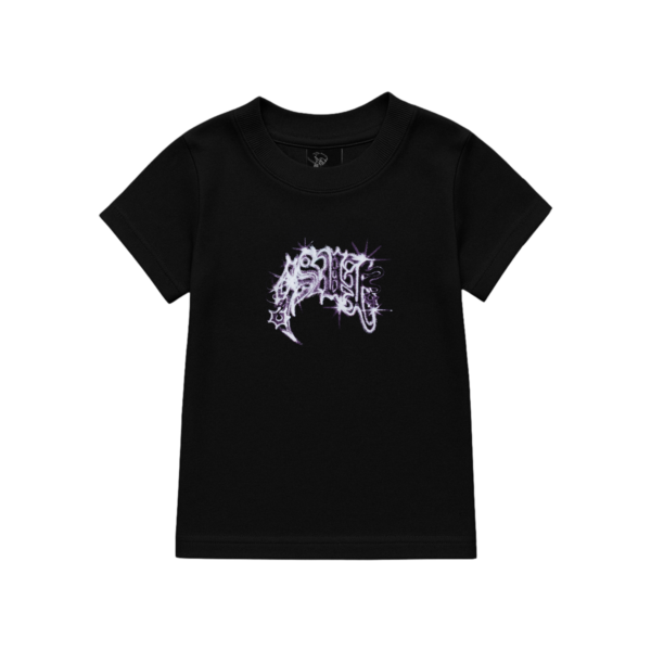 Camiseta Baby Tee Sufgang Clown  4suf airbrush Preta