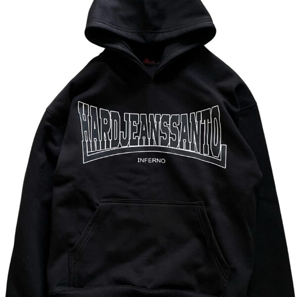 Moletom Hard Jeans Santo Inferno Hoodie Black  Hem
