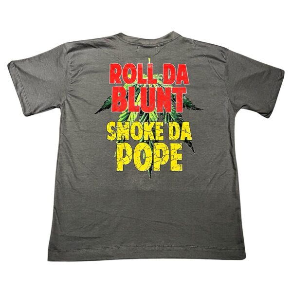 Camiseta Hard Jeans Santo Large Smoke da Pope