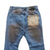 Calça Hard Jeans Santo Long Flare Dirty Jeans Azul Claro
