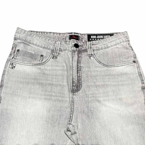 Calça Hard Jeans Santo Long Flare Black Ice