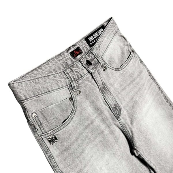 Calça Hard Jeans Santo Loosefit Jeans Ice Black