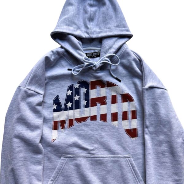 Moletom Hard Jeans Santo Morto Dead  Country Hoodie Grey
