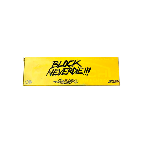 Colecionável Vagão miniatura Raideno x Block Never Die