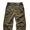 Calça Hard Jeans Santo Samael Pants Olive Green (Zipped Jorts)