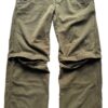 Calça Hard Jeans Santo Samael Pants Olive Green (Zipped Jorts)