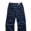Calça Hard Jeans Santo  Samael Raw Ocre Jeans (Zipped Jorts)