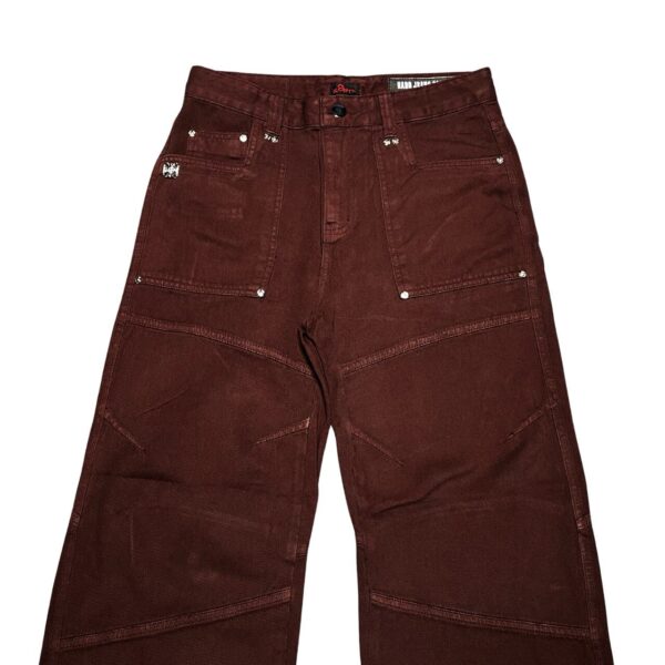 Calça Hard Jeans Santo Straight Rebel Stoned Brown
