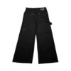 Calça Hard Jeans Santo Wide Carpenter Black Jeans