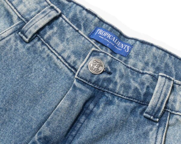 Bermuda Tropicalients Jeans Dirty Blue