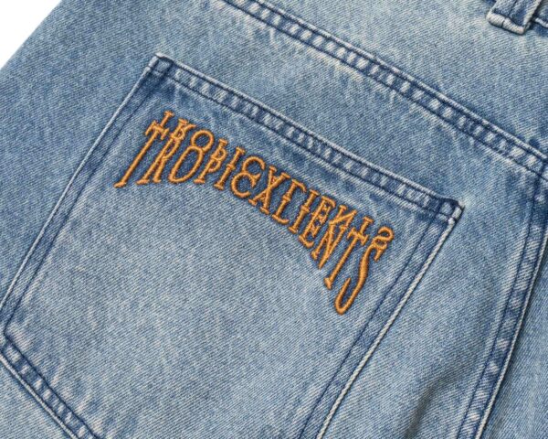 Bermuda Tropicalients Jeans Dirty Blue