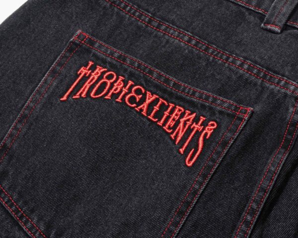 Bermuda Tropicalients Jeans Red Night