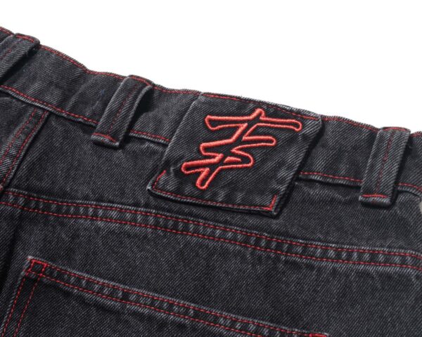 Bermuda Tropicalients Jeans Red Night