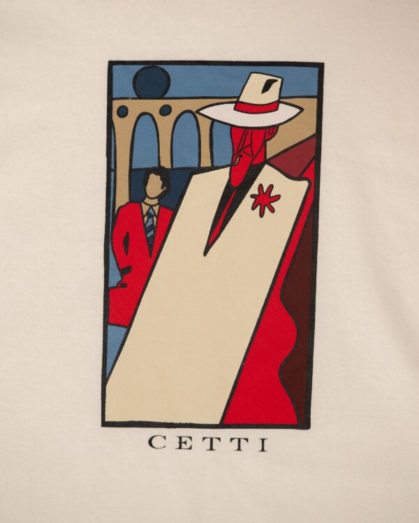 Camiseta Cetti “Malandro” Off White