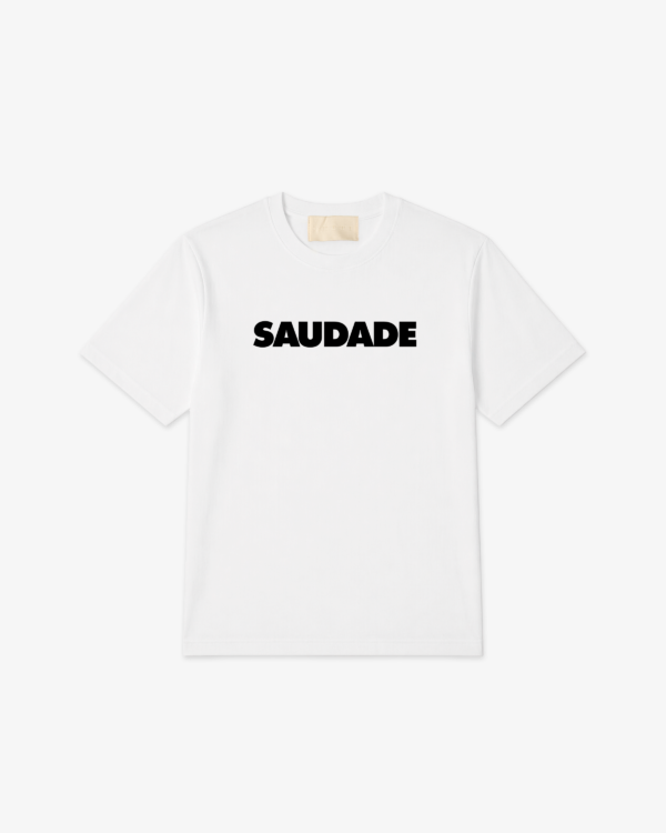 Camiseta Cetti “Saudade” Off white