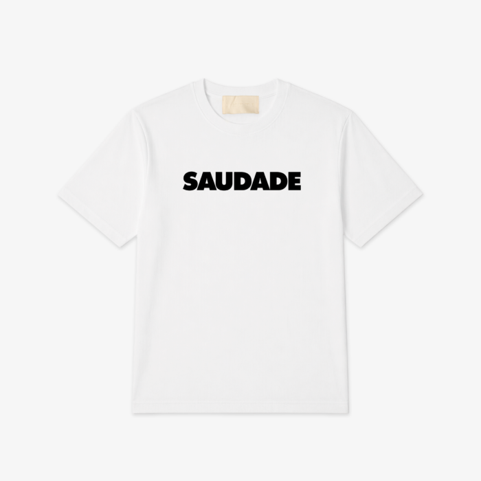 Camiseta Cetti “Saudade” Off white