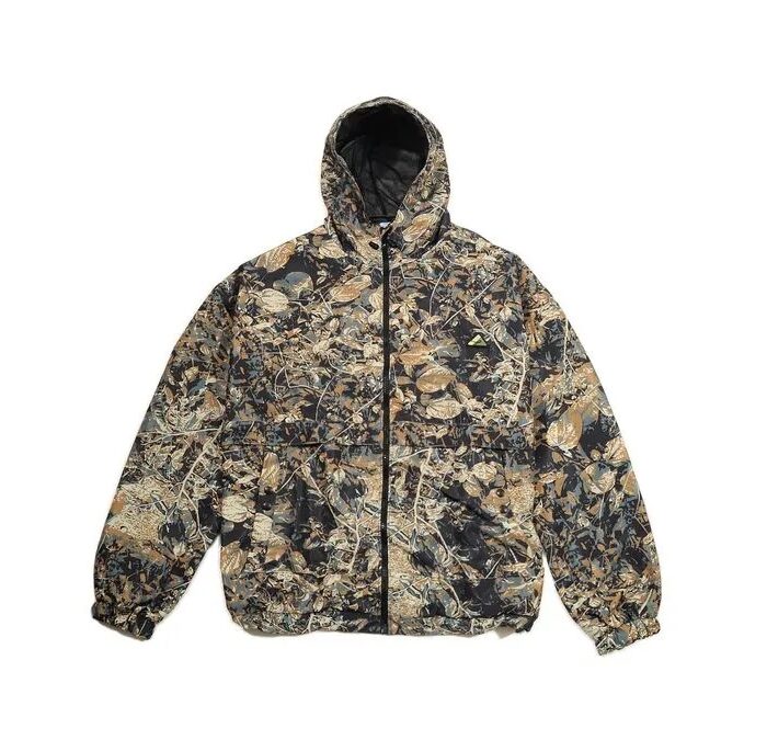 Jaqueta Ous Anorak AMZN camo Verde