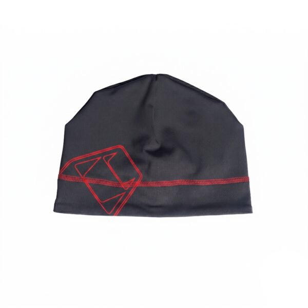 Touca “Vermelho Bandeira” Block Line Breu