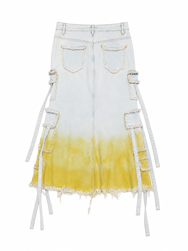 Saia UMS 458 - LL Jeans Swamp Degradê