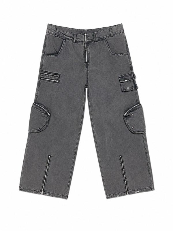 Calça Aevus  “Ressurja” Jeans Estonado