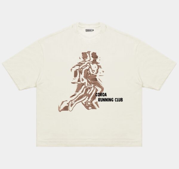 Camiseta Coroa Running Off White