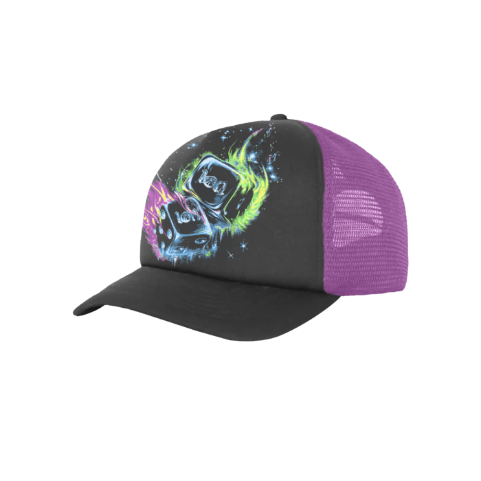 Boné Exclusivist 1Of1 H1gh Roller Trucker Purple