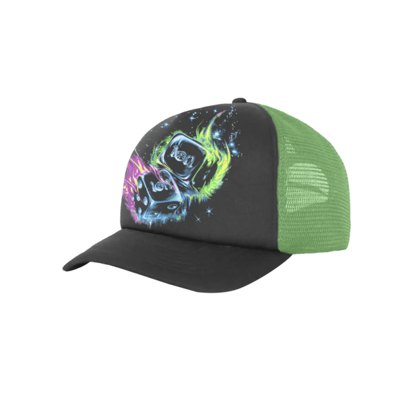 Boné Exclusivist 1Of1 H1gh Roller Trucker Green