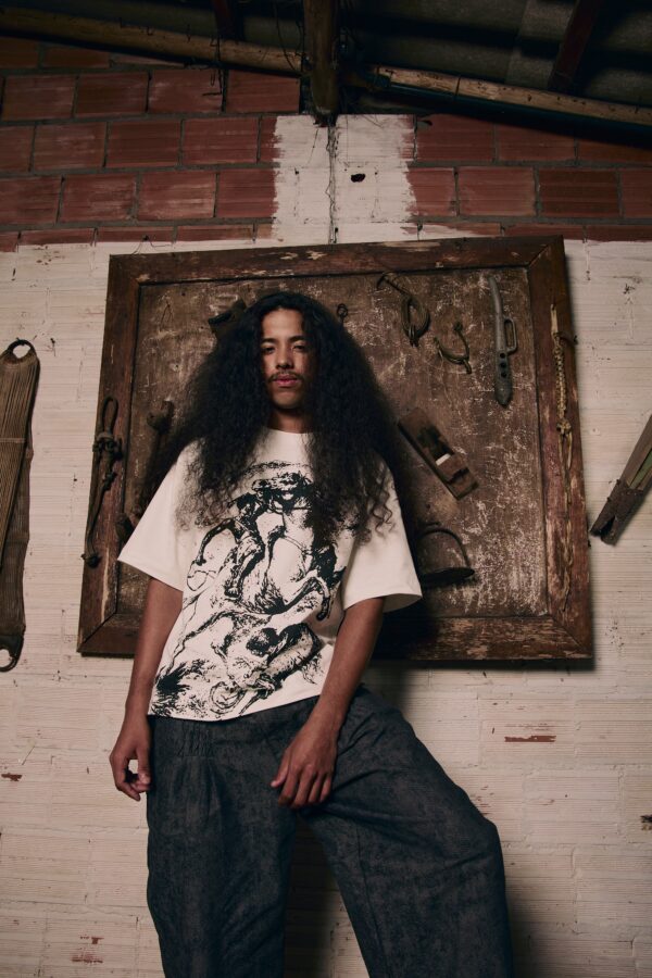 blockdown_-18 Camiseta Boxy Block x Down Jacquards Negrinho do Pastoreio Off White