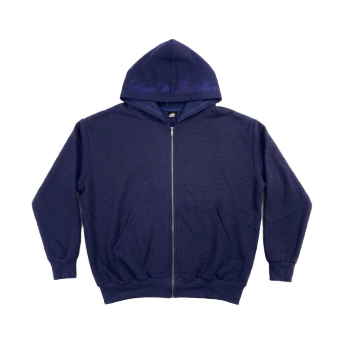 Moletom Onme Hoodie Zip Up Waffle - Like