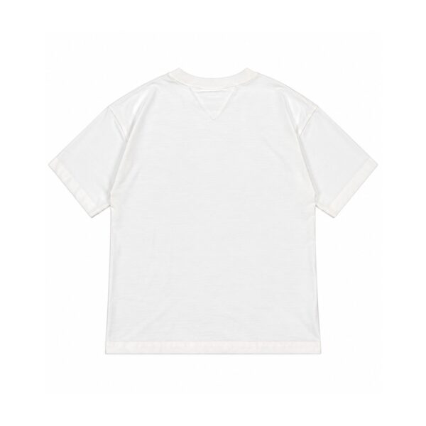 Camiseta Block x Down Jacquards Ybyrá Off White