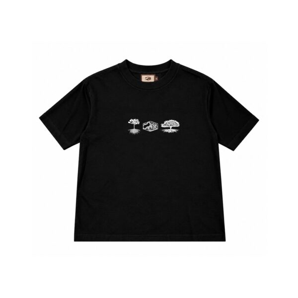 Camiseta Block x Down Jacquards Ybyrá Preta