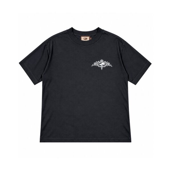 Camiseta Block x Down Jacquards Casarões Preta