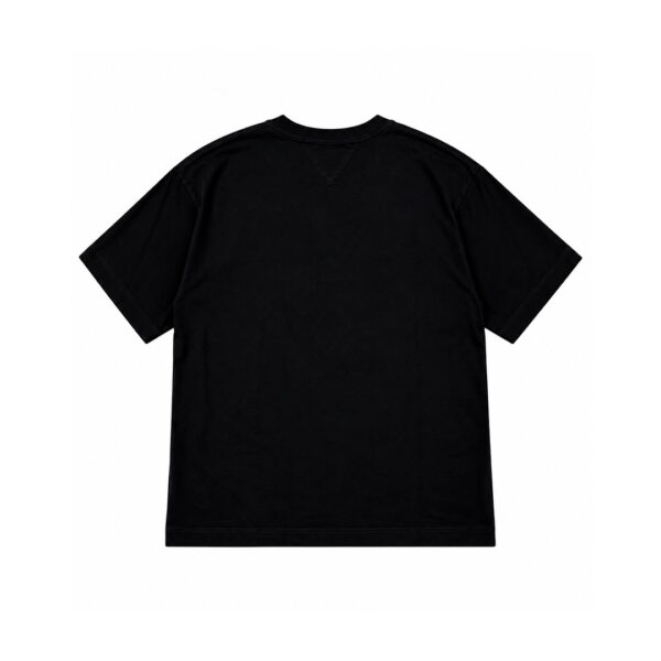 Camiseta Boxy Block x Down Jacquards Os Sentinelas Preta